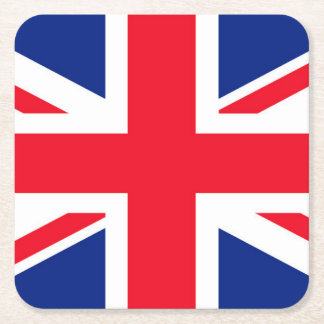 Porta-copo De Papel Quadrado Union Jack