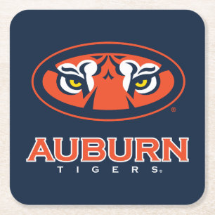 Porta-copo De Papel Quadrado Universidade Auburn Auburn Tigers