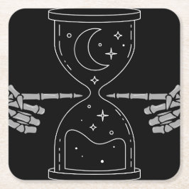 Porta-copo De Papel Quadrado Vampiro da porta copos da morte