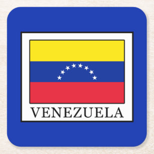 Porta-copo De Papel Quadrado Venezuela