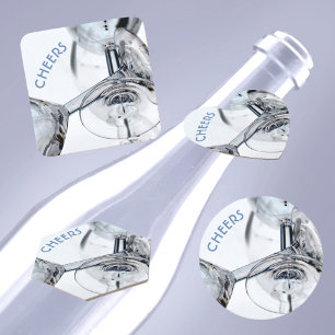 Porta-copo De Papel Quadrado Vidro Cristal Entwinado Coloca Porta copos de Pape