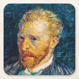 Porta-copo De Papel Quadrado Vincent Van Gogh - Autorretrato