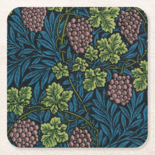 Porta-copo De Papel Quadrado Vine Pattern, William Morris