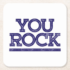 Porta-copo De Papel Quadrado Você balança