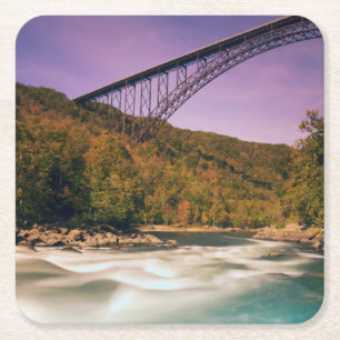 Porta-copo De Papel Quadrado West Virginia, parque estadual Babcock