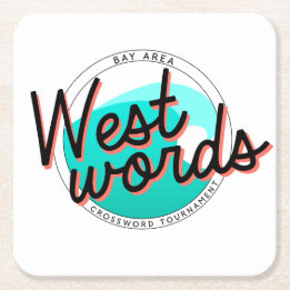 Porta-copo De Papel Quadrado Westwords Set of Paper Portas copos