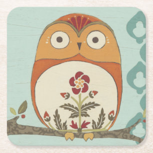 Porta-copo De Papel Quadrado Whimsy II