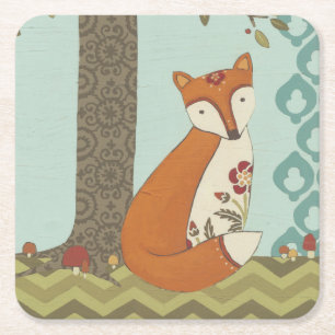 Porta-copo De Papel Quadrado Whimsy III