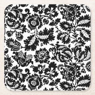 Porta-copo De Papel Quadrado William Morris Venetian Damask Brocade