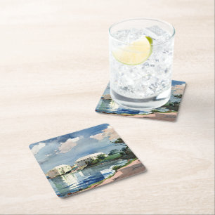 Porta-copo De Papel Quadrado Winslow Homer, Salt Kettle, Bermudas
