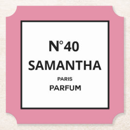 Porta-copo De Papel QUALQUER ANO de Aniversário do Designer de Perfume