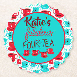 Porta-copo De Papel Quarenta e quatro portas copos de festa de anivers