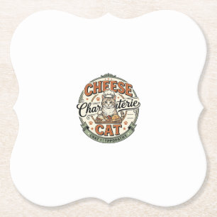 Porta-copo De Papel Queijo Charcuteria Gato Queijo Charcuteria Gato Vi