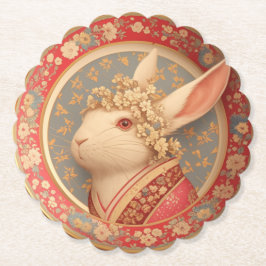 Porta-copo De Papel Rabbit's Royal Dress