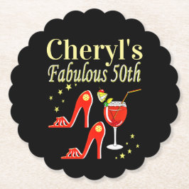 PORTA-COPO DE PAPEL RAVISHING RED 50º ANIVERSÁRIO DIVA DESIGN