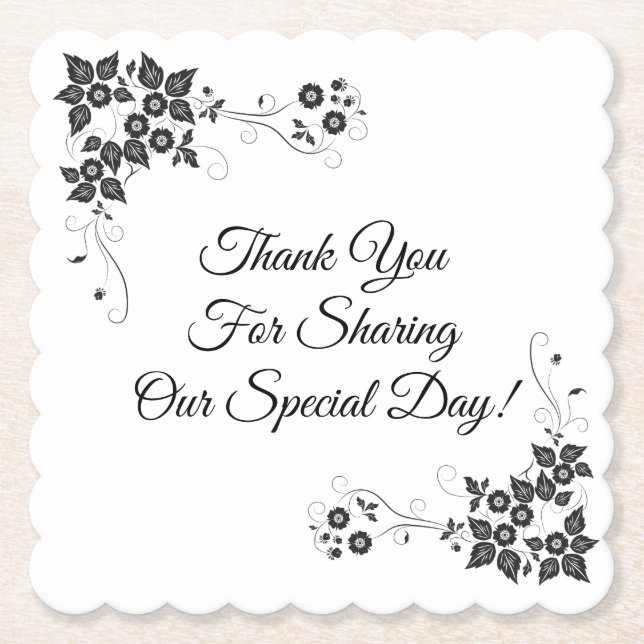 Porta-copo De Papel Recepção de casamento de Portas copos de papel (Frente)