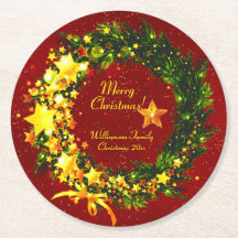 Adicionar nome Ano Natal 20xx Dourado Terra em Ver