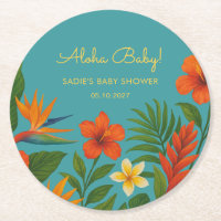 Aloha Bebê! Chique Baby Shower Tropical