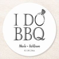 Anel de Noiva Country Churrasco BBQ Vintage I Do