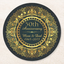 Aniversário Clássico de Casamento 50