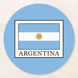Porta-copo De Papel Redondo Argentina