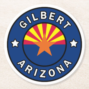 Porta-copo De Papel Redondo Arizona Gilbert