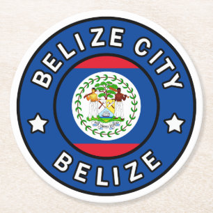 Porta-copo De Papel Redondo Belize City Belize