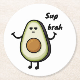 Porta-copo De Papel Redondo Bravocado