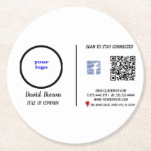 Cartão de visita profissional com moderna e digita