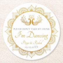 Casamento Dourado Elegante da Índia