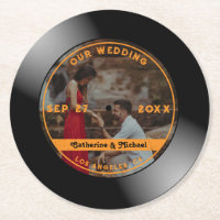 Casamento Fotográfico com Registro de Vinil de Mús