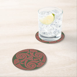 Porta-copo De Papel Redondo Celtic Art & Design Paper Coasters