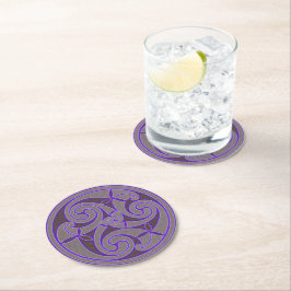 Porta-copo De Papel Redondo Celtic Art & Design Paper Coasters
