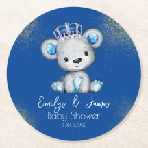 Chá de Bebê do Urso Azul Real Fofo