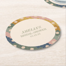 Chá de Noiva Personalizado Vintage Boho Chic Terro