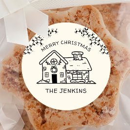 Porta-copo De Papel Redondo Chavão Engraçado Feliz Pão de Natal