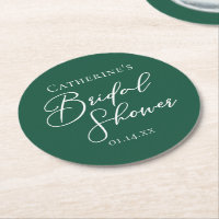 Chuva de Noiva Verde Esmeralda Personalizada