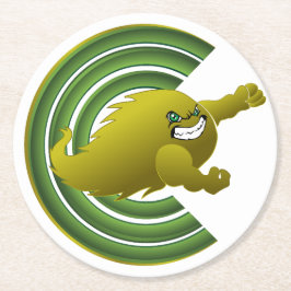 Porta-copo De Papel Redondo Coloma Comets #2