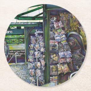 Porta-copo De Papel Redondo Como Uma Imagem É Inimaginativa?