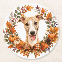 Copo para Wreath de Outono Whippet