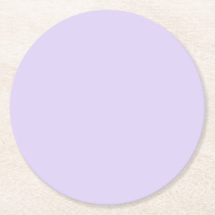 Porta-copo De Papel Redondo Cor azul clara minimalista