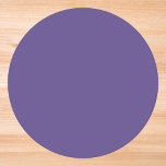 Porta-copo De Papel Redondo Cor Sólida Puro Ultra Violeta<br><div class="desc">Cor Sólida Puro Ultra Violeta</div>