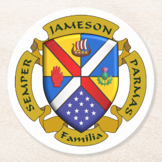 Porta-copo De Papel Redondo Coster JamFam