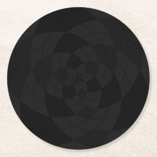 Porta-copo De Papel Redondo Crie seu próprio personalizado