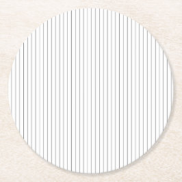 Porta-copo De Papel Redondo Custom Paper Drink Coasters | Printed Style