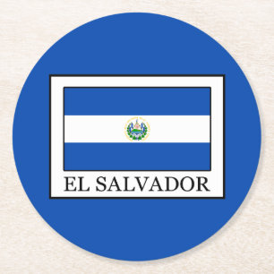 Porta-copo De Papel Redondo El Salvador