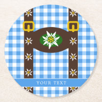 Engraçado Octoberfest Lederhosen Suspenders