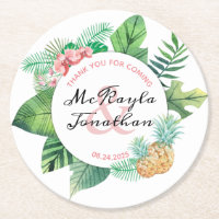 Favor de Casamento de Pomada de Abacaxi Tropical W