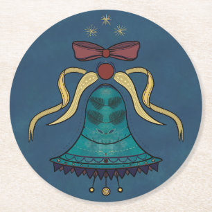 Porta-copo De Papel Redondo Feriados Festivos