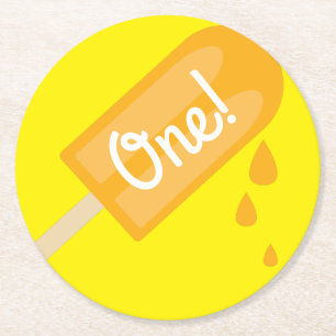 Porta-copo De Papel Redondo Festa de aniversário